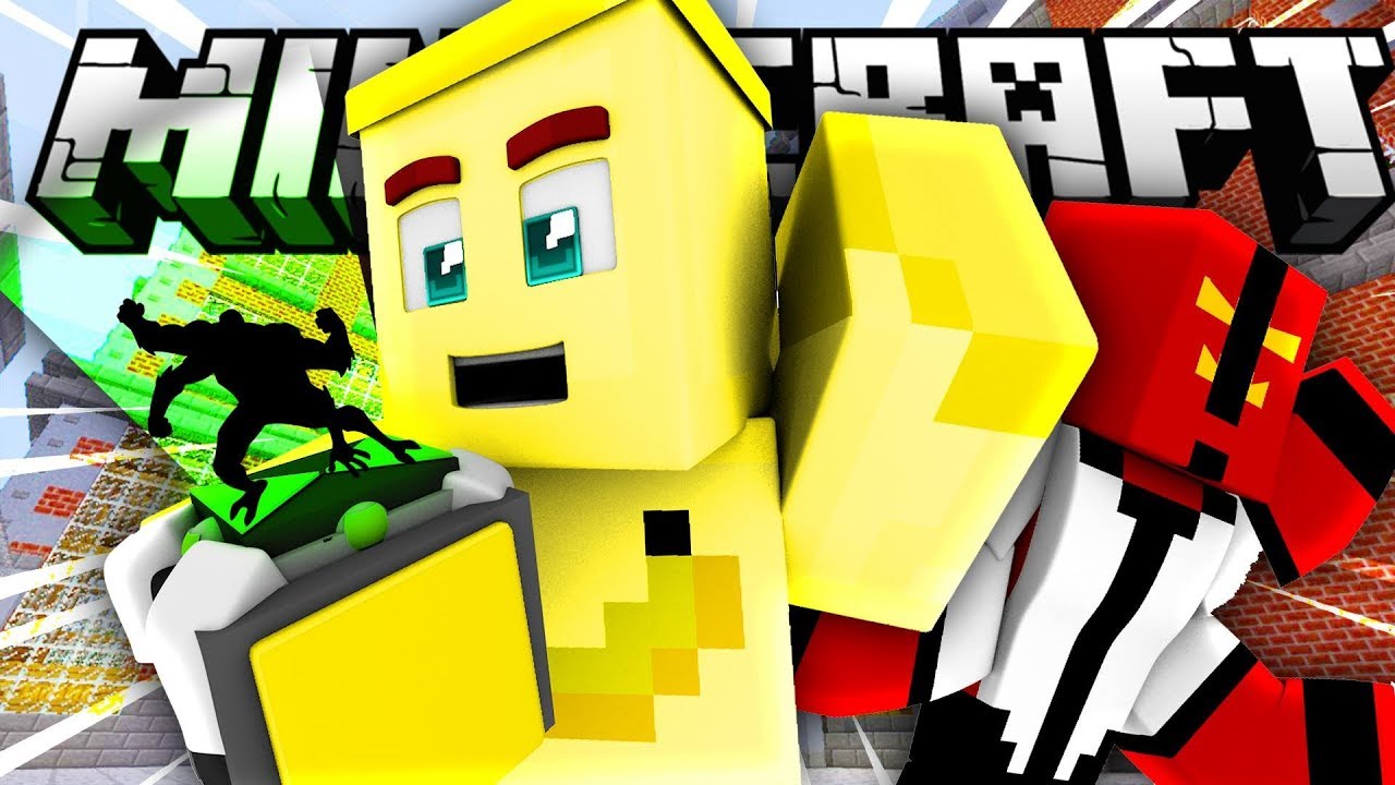 MƯỜI DẠNG BIẾN HÌNH - BEN 10 #1 (Minecraft Thành Phố Phim Hoạt Hình)