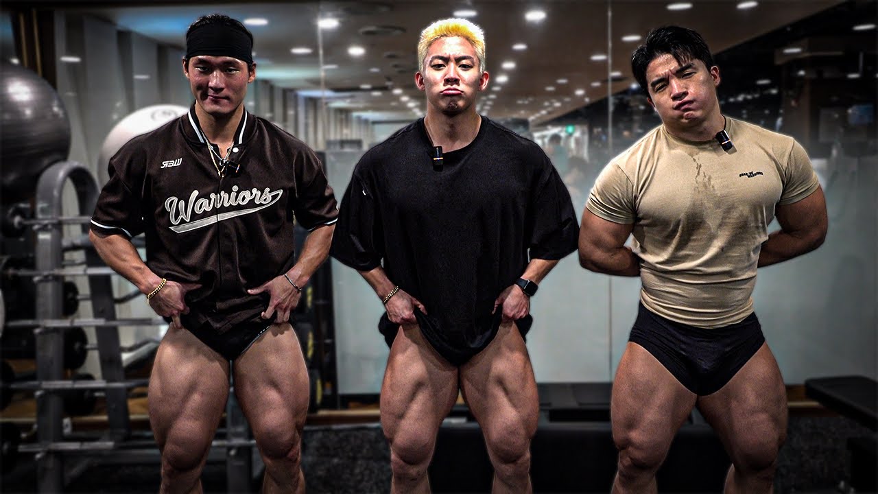 나도 펼칠 수 있겠지 얘들아? | LEG DAY WITH 링거 & 롱건호