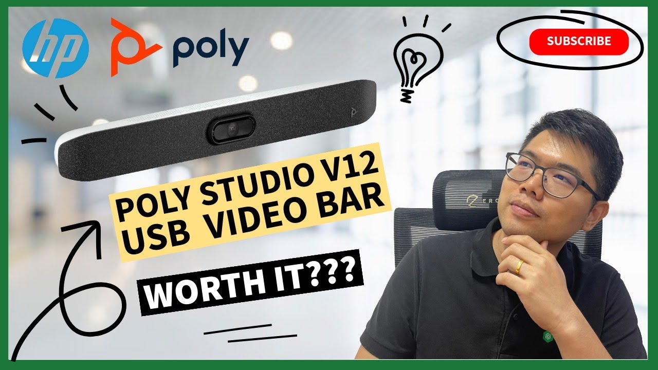 Poly Studio V12 Review: Is This the Best Video Bar Yet?