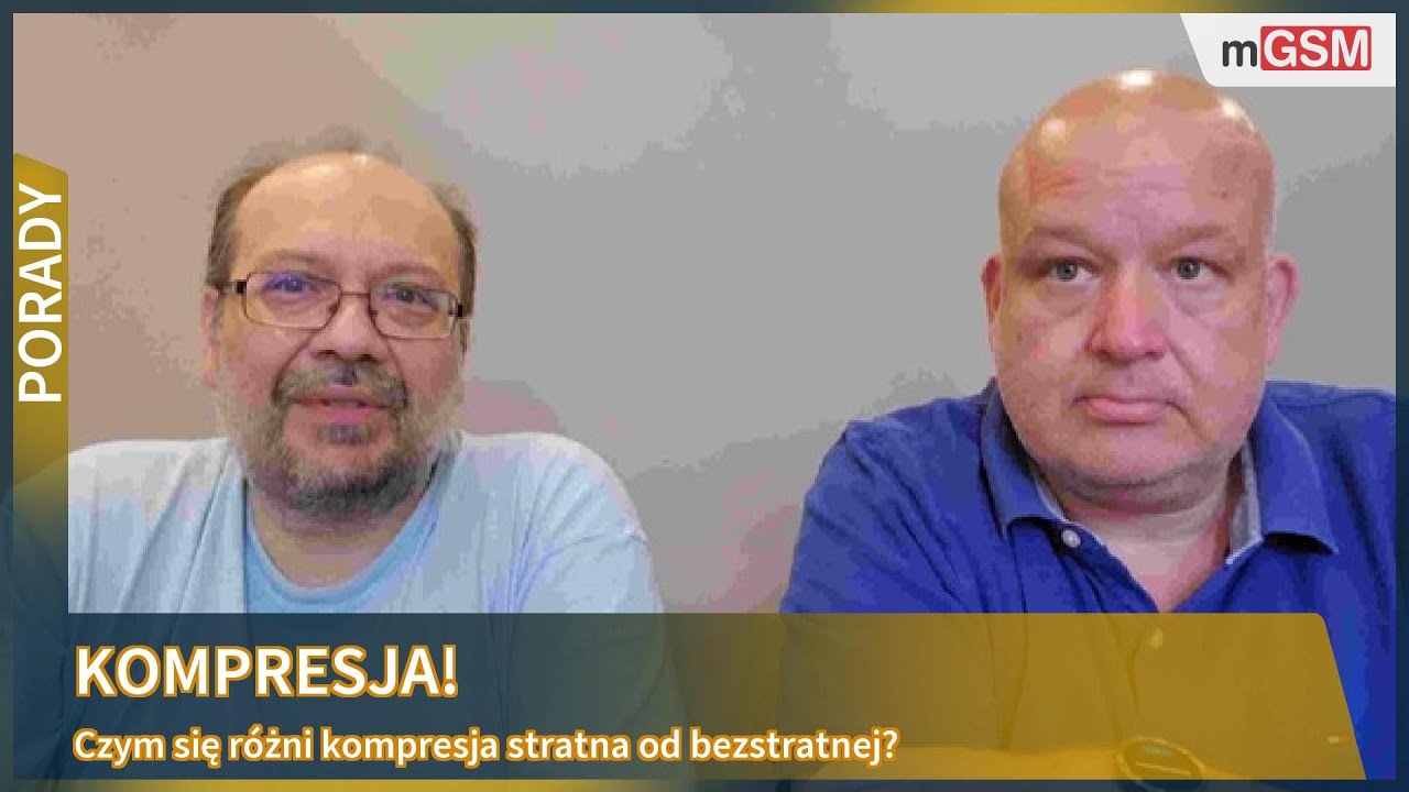 Kompresja - co to jest? Czym się r&oacute;żni stratna od bezstratnej?