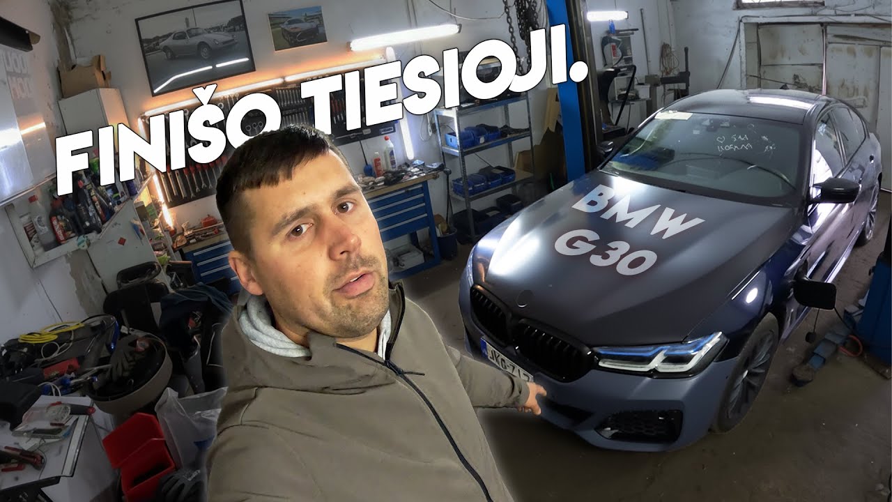 BMW G30 DAR NEBAIGTAS?! | 2 DALIS