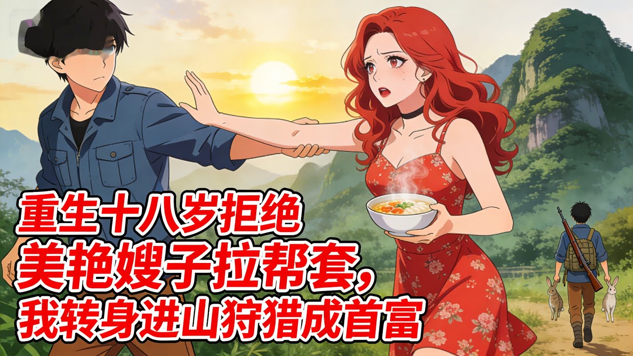 重生十八岁拒绝美艳嫂子拉帮套，我转身进山狩猎成首富。前世当牛做马，今生狩猎致富，嫂子后悔莫及。#小說推薦 #小說 #動漫 #劇情 #漫畫
