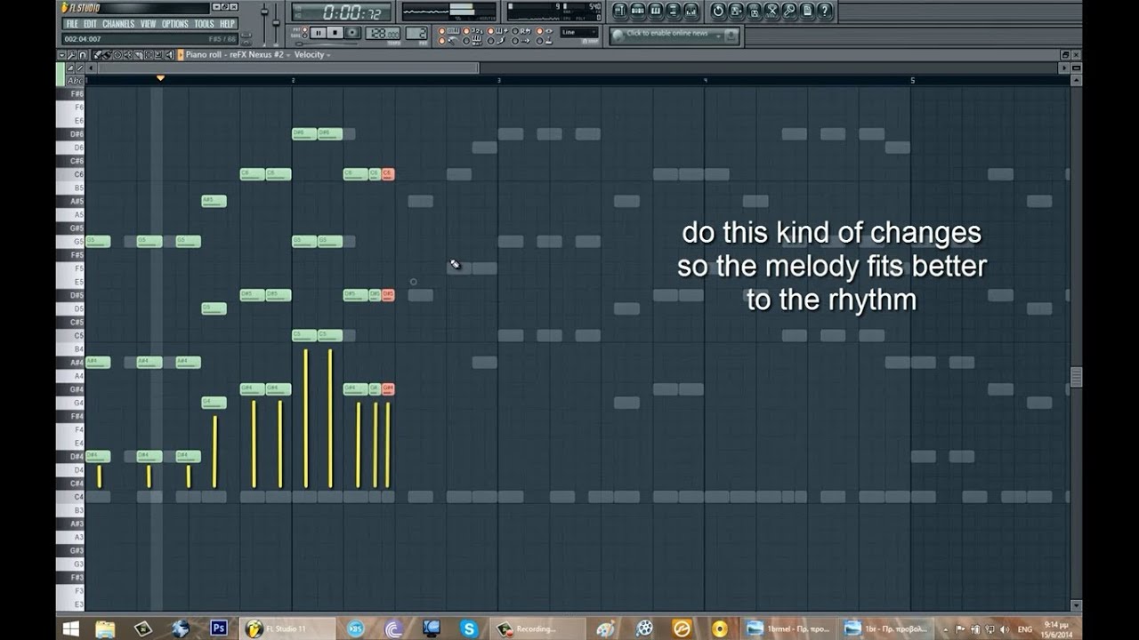 How to make a Big Room intro Melody and give it a Great Rhythm