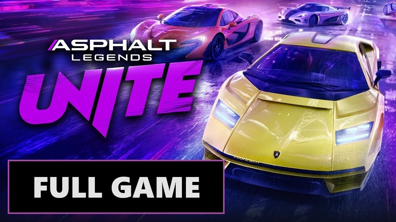 Asphalt Legends Unite [Full Game | No Commentary] PS4