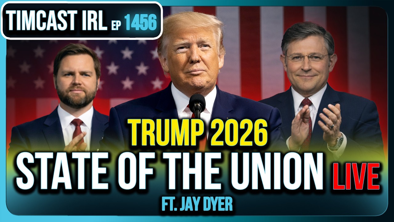 🚨LIVE: TRUMP STATE OF THE UNION ADDRESS 2026