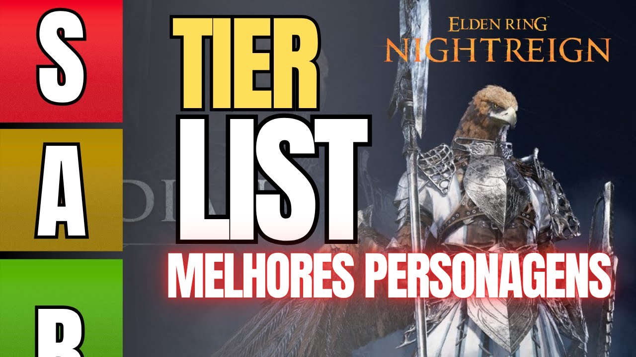 O PERSONAGEM mais QUEBRADO de ELDEN RING NIGHTREIGN - TIER LIST (TRIO) - Dicas para iniciantes