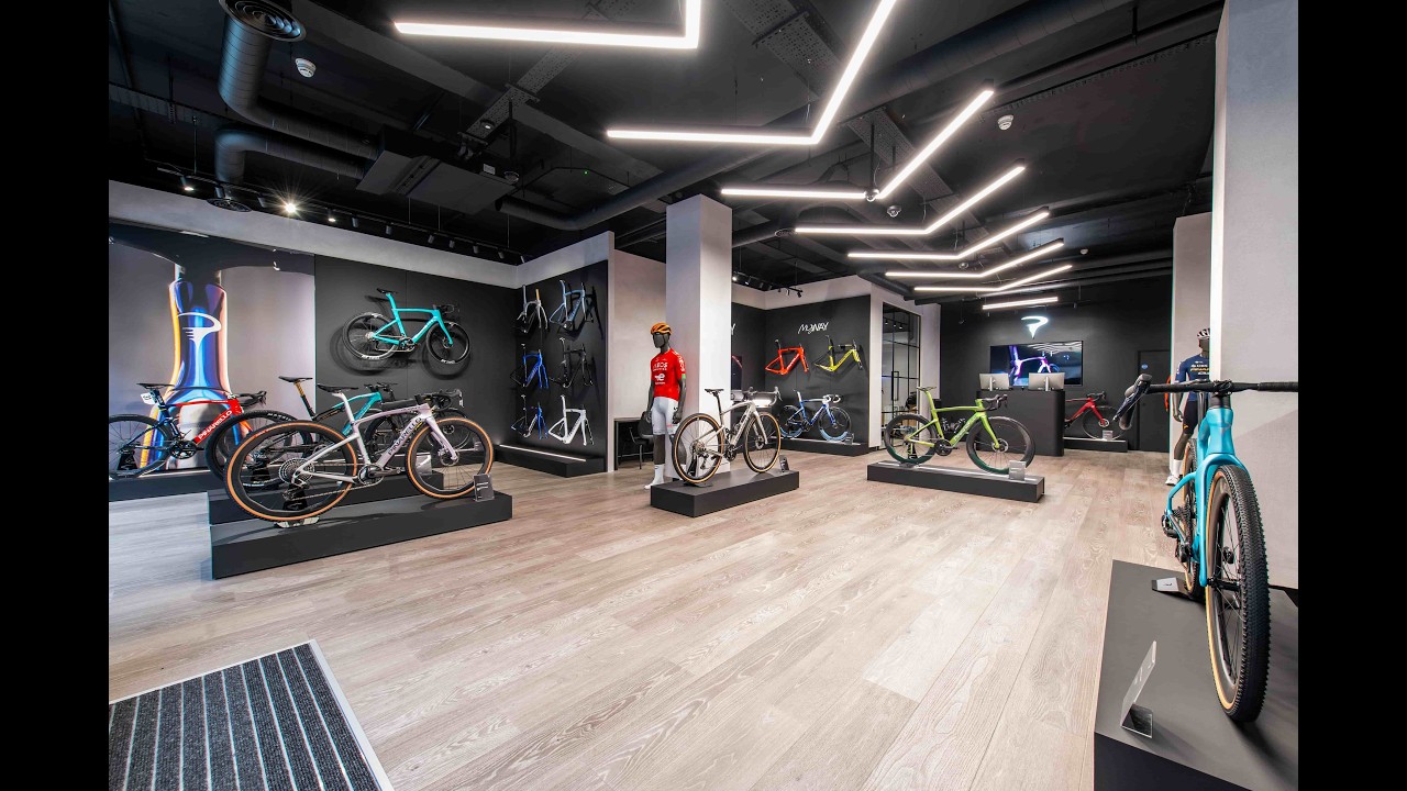 A high-end flagship refit for high-end, Italian cycle brand Pinarello | MPL