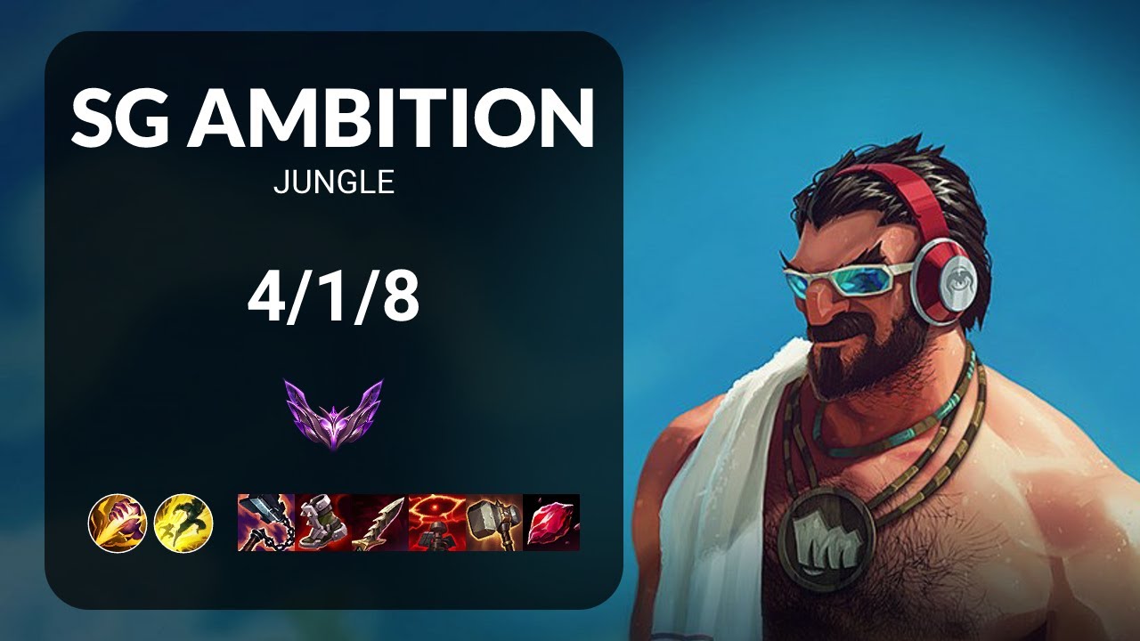 SG Ambition Graves vs Bel'Veth JUNGLE - KR MASTER Patch 13.13