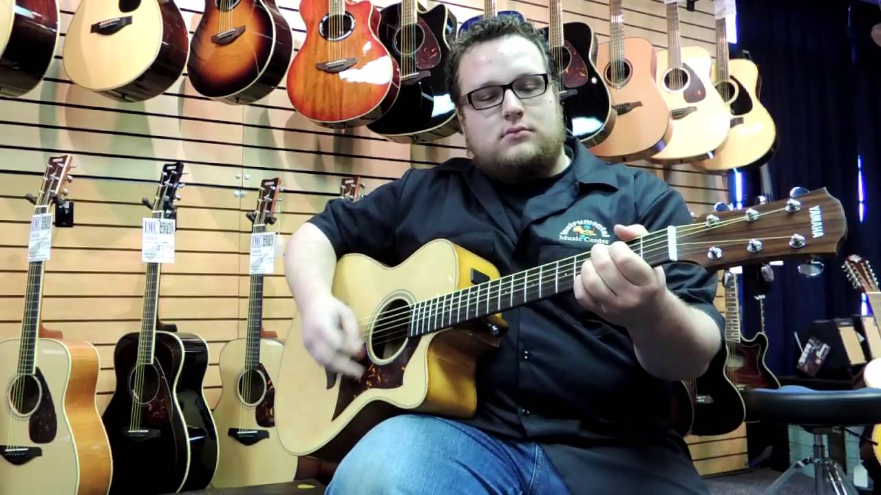 AC1FMHC Yamaha Guitar Unboxing and Playtest