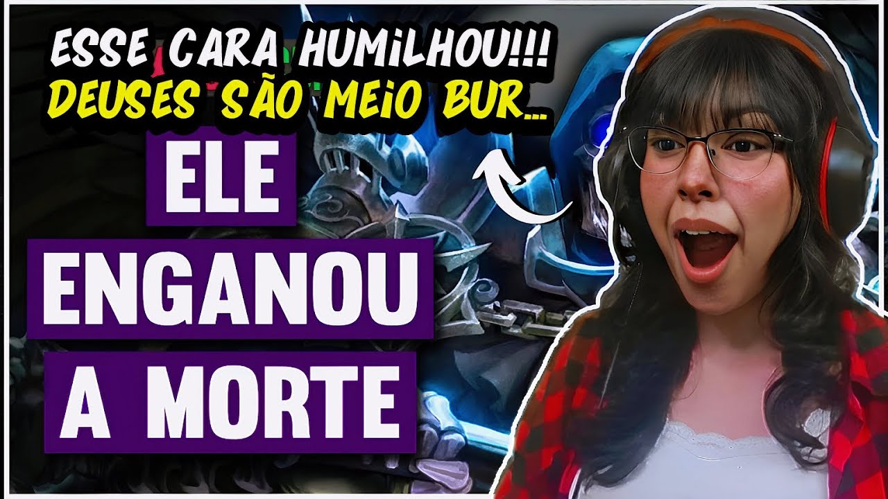 (Que cara esperto mano!!!😱) O castigo de Sísifo - Mitologia Grega - Guilherme Analisa | React