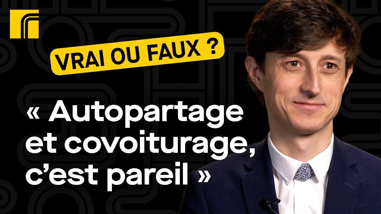 L'autopartage, c'est la m&ecirc;me chose que le covoiturage : vrai ou faux ?