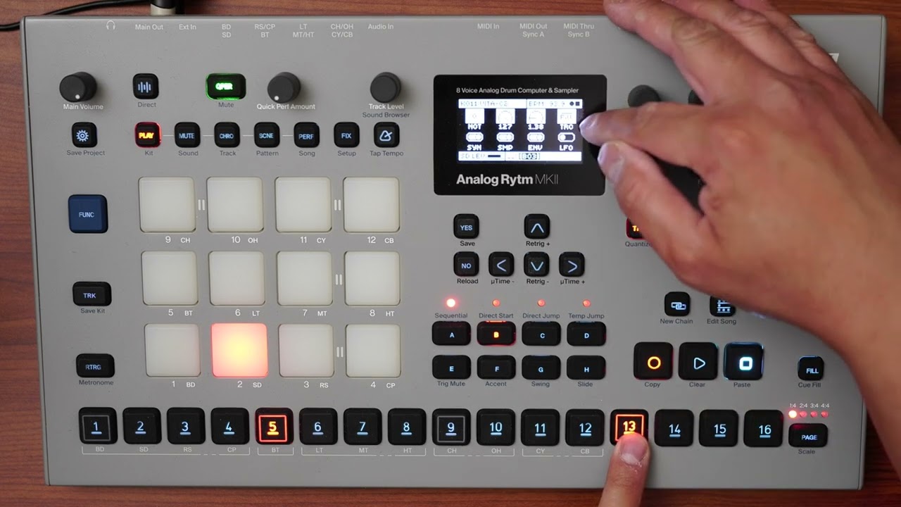 How to Create Drum Fills Using Fill Mode on Analog Rytm