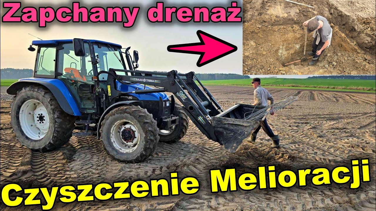 Szukanie zapchanych drenarek na polu! | Uszkodzona Melioracja | Czy się udało? | Jak znaleźć?