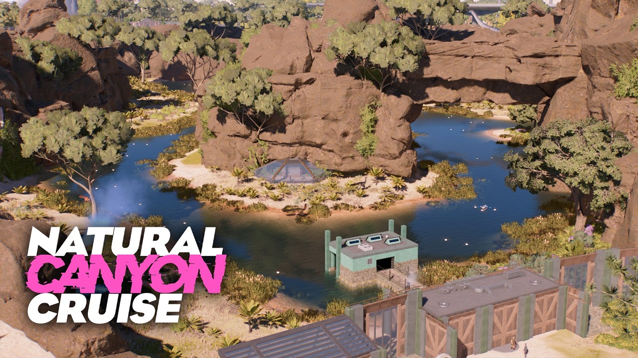 Building the MOST REALISTIC Canyon Cruise in Jurassic World Evolution 3 | Park Showcase & Speedbuild