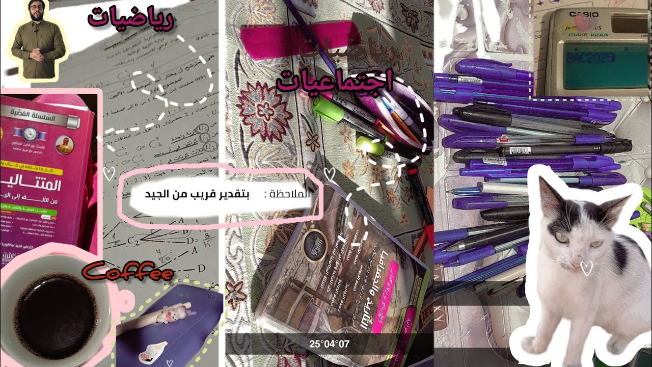 طالبة باكالوريا حرة 📚 | فلوقات ودراسة من البيت | طريق الحلم 🌱