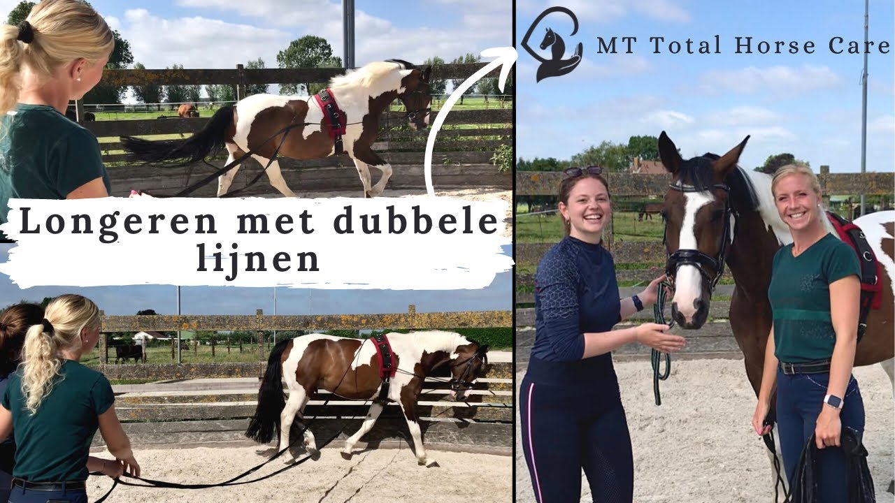 Super leerzame longeerles van Miquelle met dubbele lijnen! | likehorses