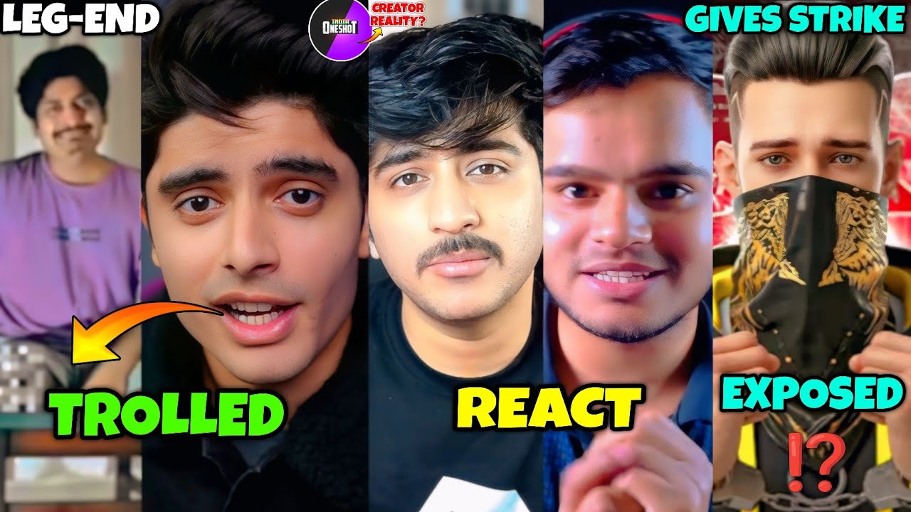 Satvik Gives Strike To This Youtuber 🤬?|Total Gaming Troll Gyan Gaming Leg-end 😭|FF Creator Reality🤔
