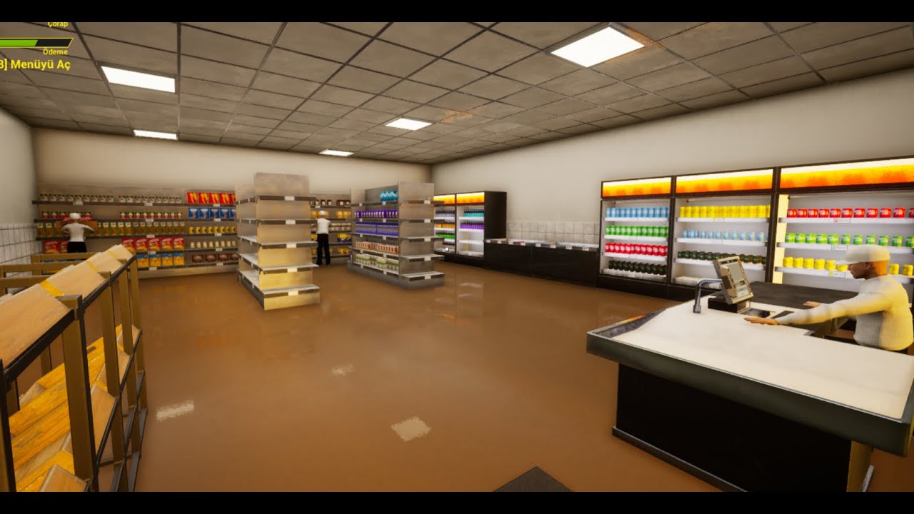 YENİ LİSANSIMIZI AÇTIK // GROCERY STORE SİMULATOR 8.. BÖLÜM