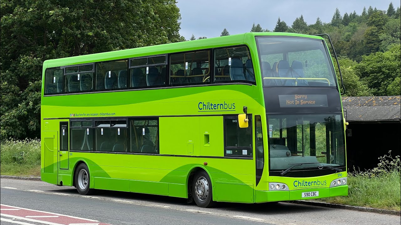 THROWBACK | S90 CBC / SY07 CUX | Volvo B9TL (East Lancs Olympus) | Chiltern Bus