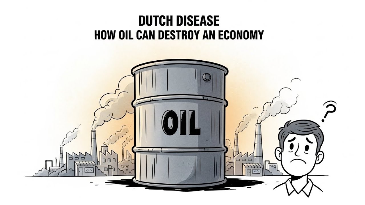 Dutch Disease: How Oil Can Destroy an Economy