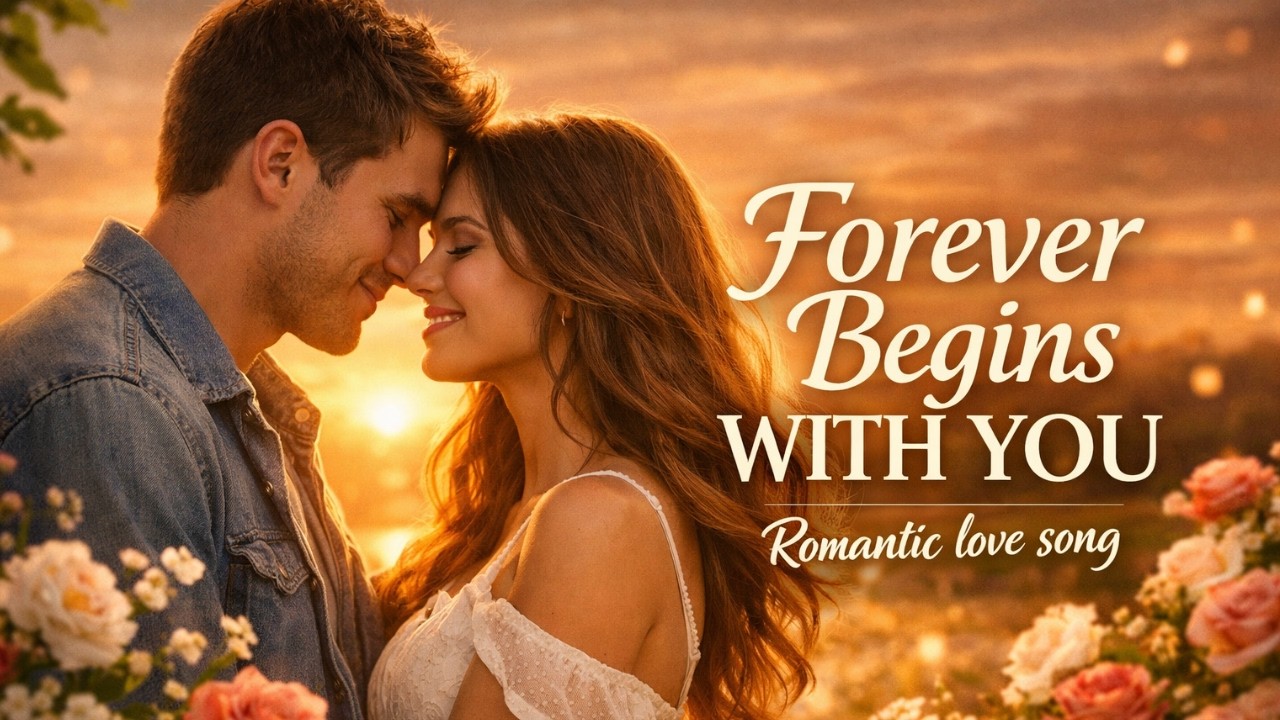 Forever Begins With You | Romantic Love Song | Acoustic Guitar & Piano Ballad