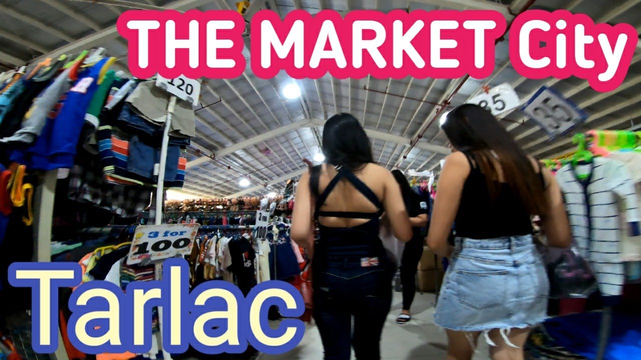 THE MARKET City mall, TARLAC, Sobrang ganda dito!, may Kainan, gadget, UKAY-UKAY at marami pang iba