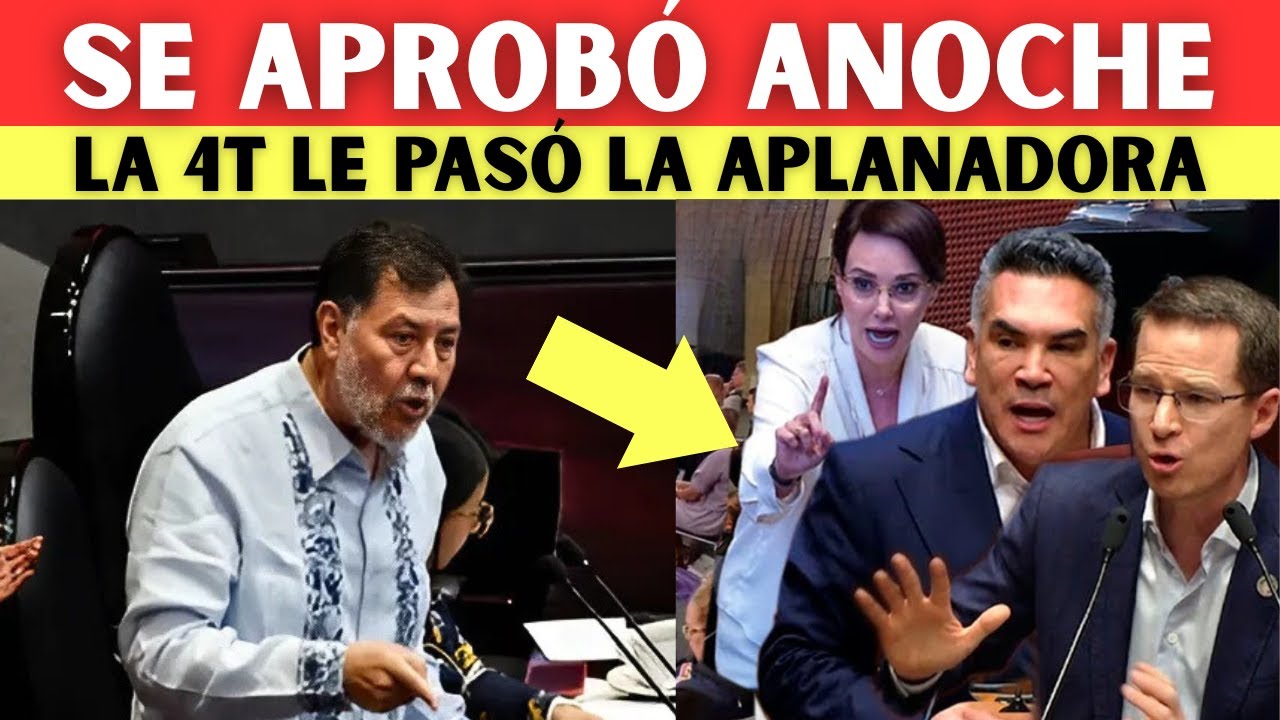 &iexcl;EL SENADO EN LLAMAS! LA 4T LE PAS&Oacute; LA APLANADORA AL PRIAN, MEXICANOS AL FIN LO CELEBRAN HOY