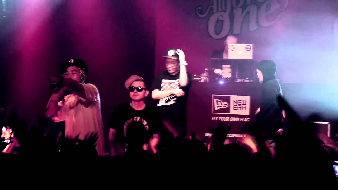 B-Free, Huckleberry P, Paloalto & Okasian - Loco 2 (Live at All Force One 2)