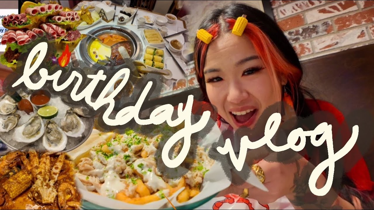 Queer Diaries ٩(◕‿◕｡)۶ birthday celebrations, hot pot & boiling crab, Aquarius appreciation vlog