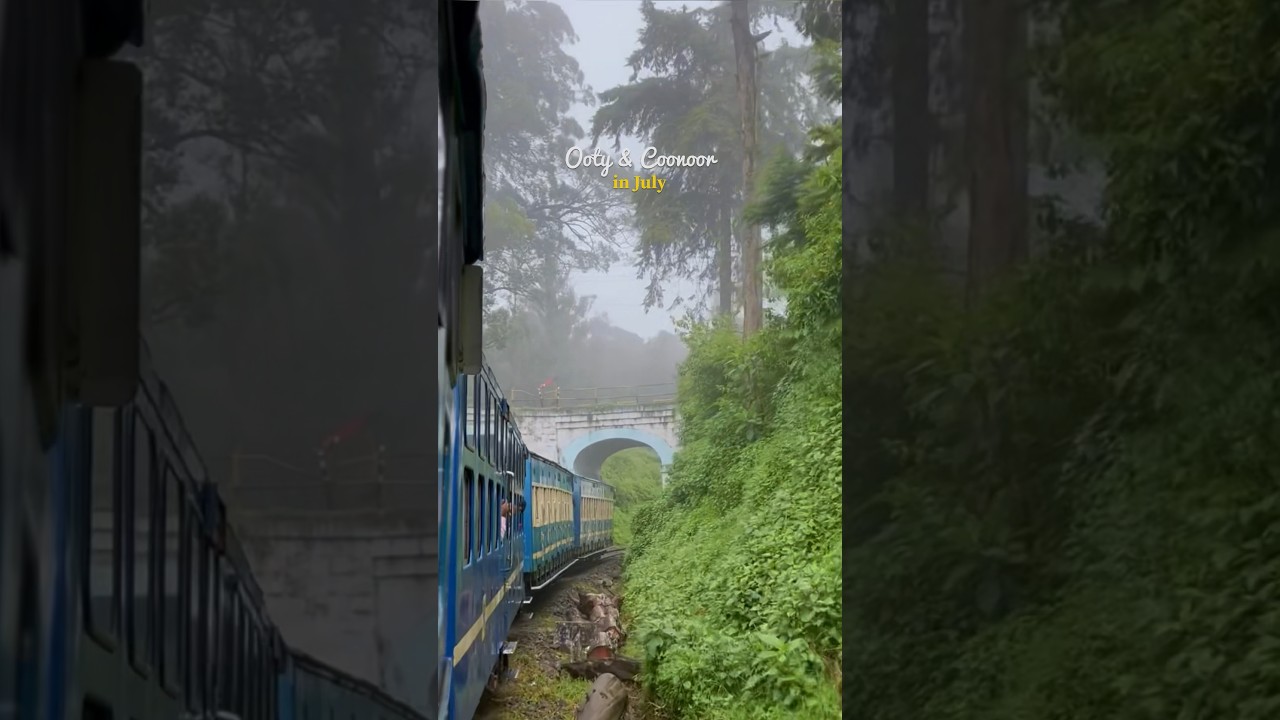 The best time to plan your Ooty & Coonoor trip is here! #monsoongetaway #travel