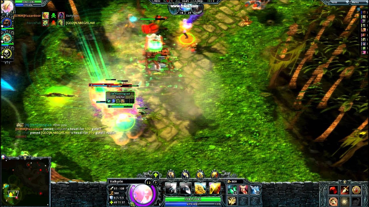 Heroes of Newerth 8-bit graphic event