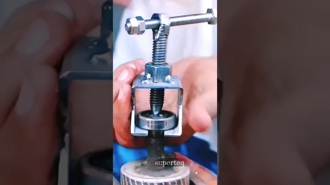 bearing puller tool | bearing puller hack | homemade bearing puller| #shorts #short #diy #shortvideo