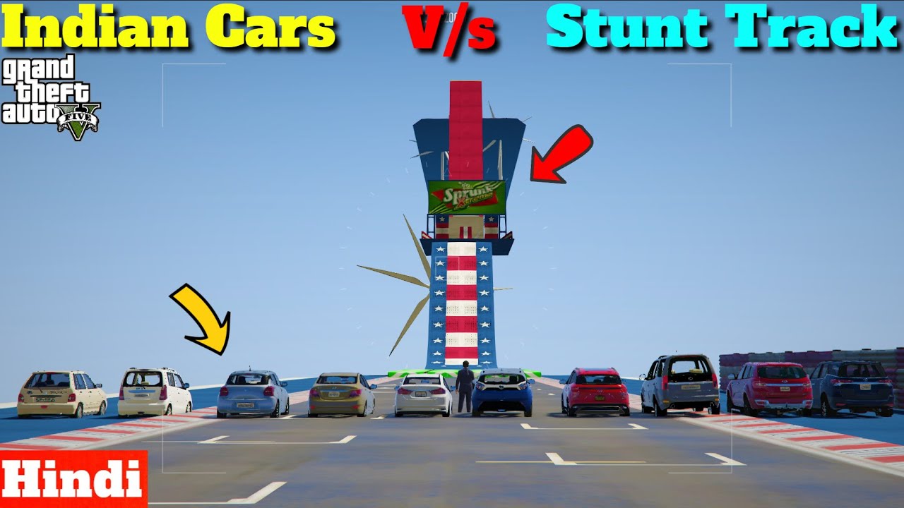 Which Indian car can complete this Stunt track | GTA 5
