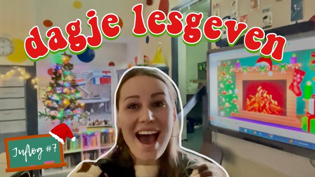 werkdag als JUF van GROEP 8 🎄👩🏼‍🏫 | Juflog #7