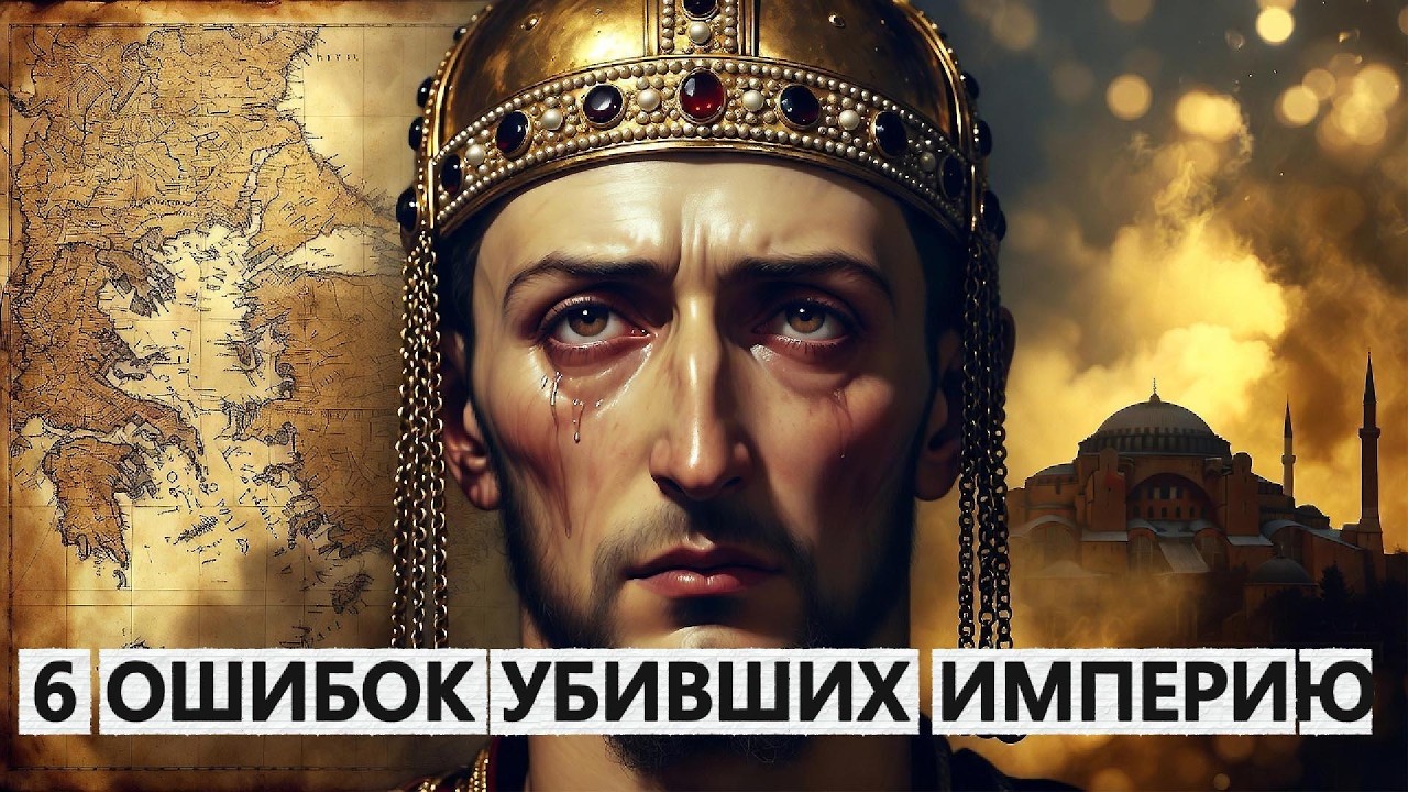 Византия: 6 Ошибок, Которые Уничтожили Величайшую Империю Мира