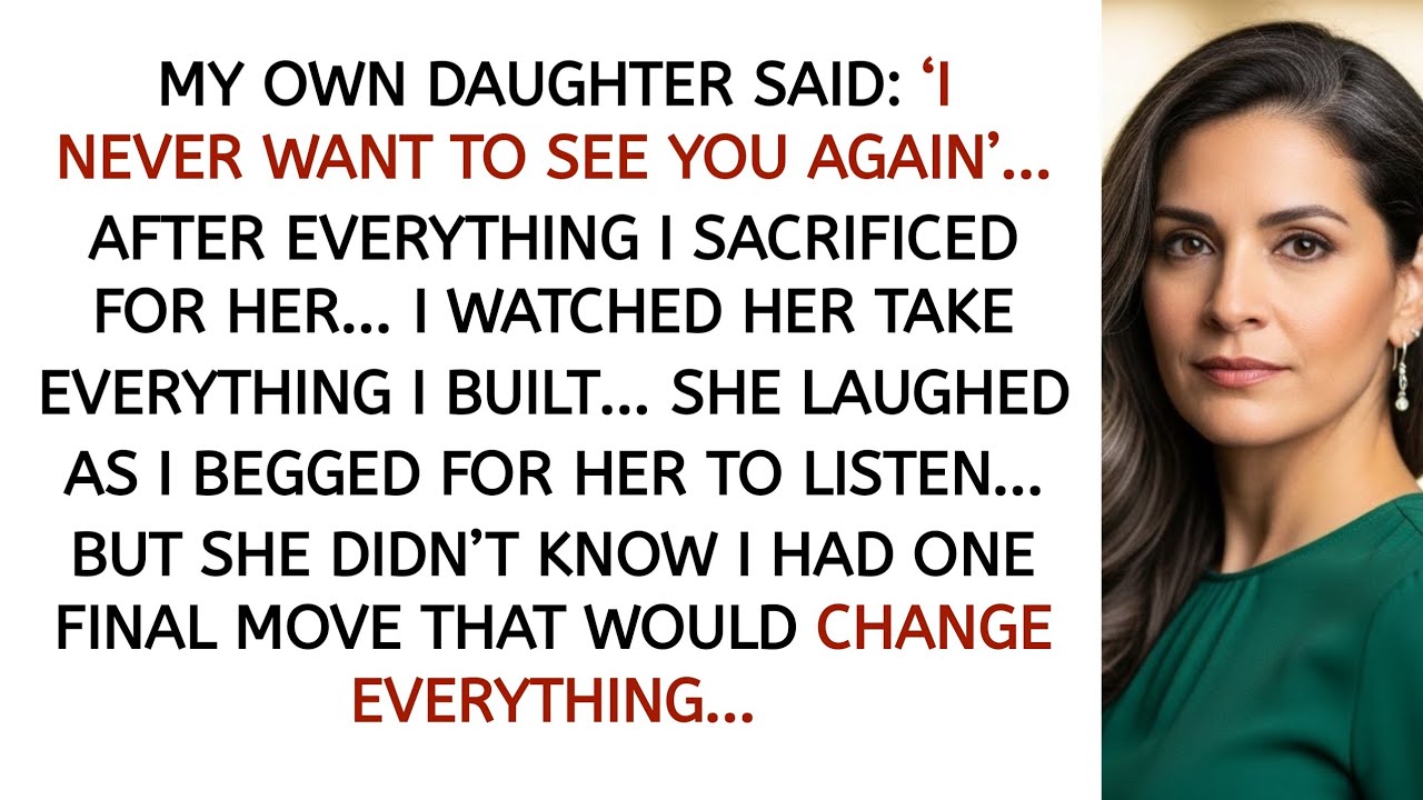 My Daughter Turned Against Me After Everything I Did for Her