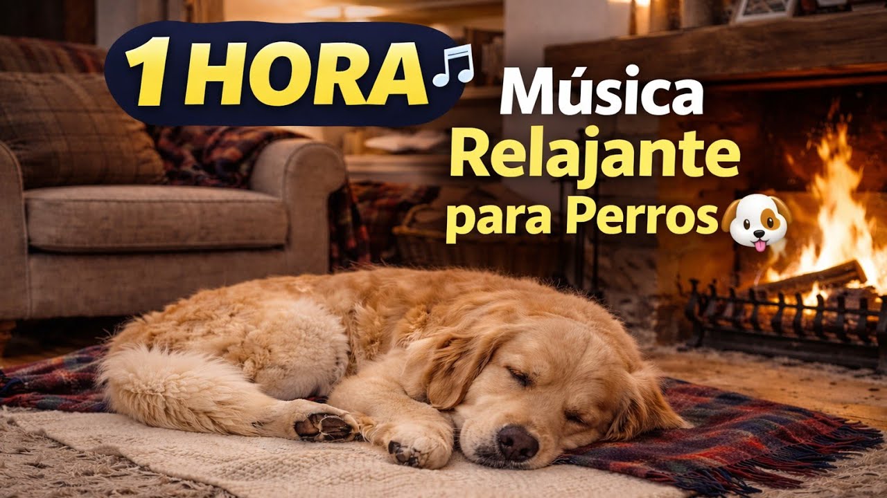 Música Relajante para Perros 🐶🎵 Calma Ansiedad, Estrés y Ayuda a Dormir