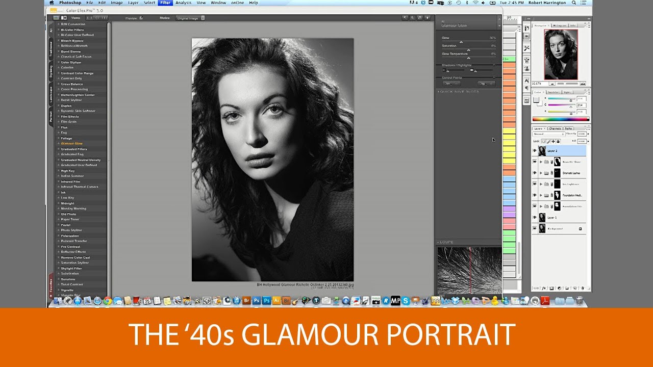The '40s Glamour Portrait