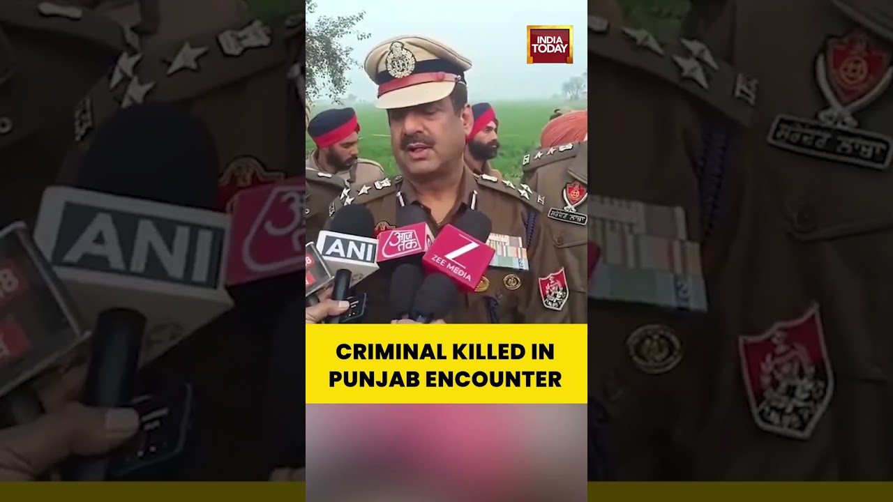 Punjab Encounter: Criminal Harnoor Noor Killed in AGTF–Police Operation in 