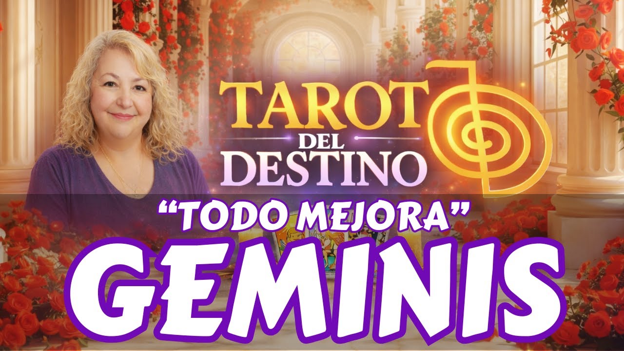 GÉMINIS ♊ DEJA LA NEGATIVIDAD… LO QUE VIENE ES MUY BUENO PARA TI | Tarot del Destino #geminis