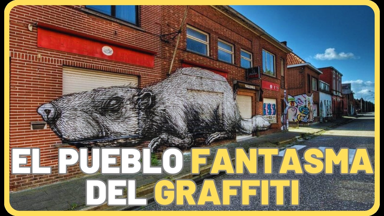 👻 DOEL: el PUEBLO FANTASMA del GRAFFITI y el STREET ART