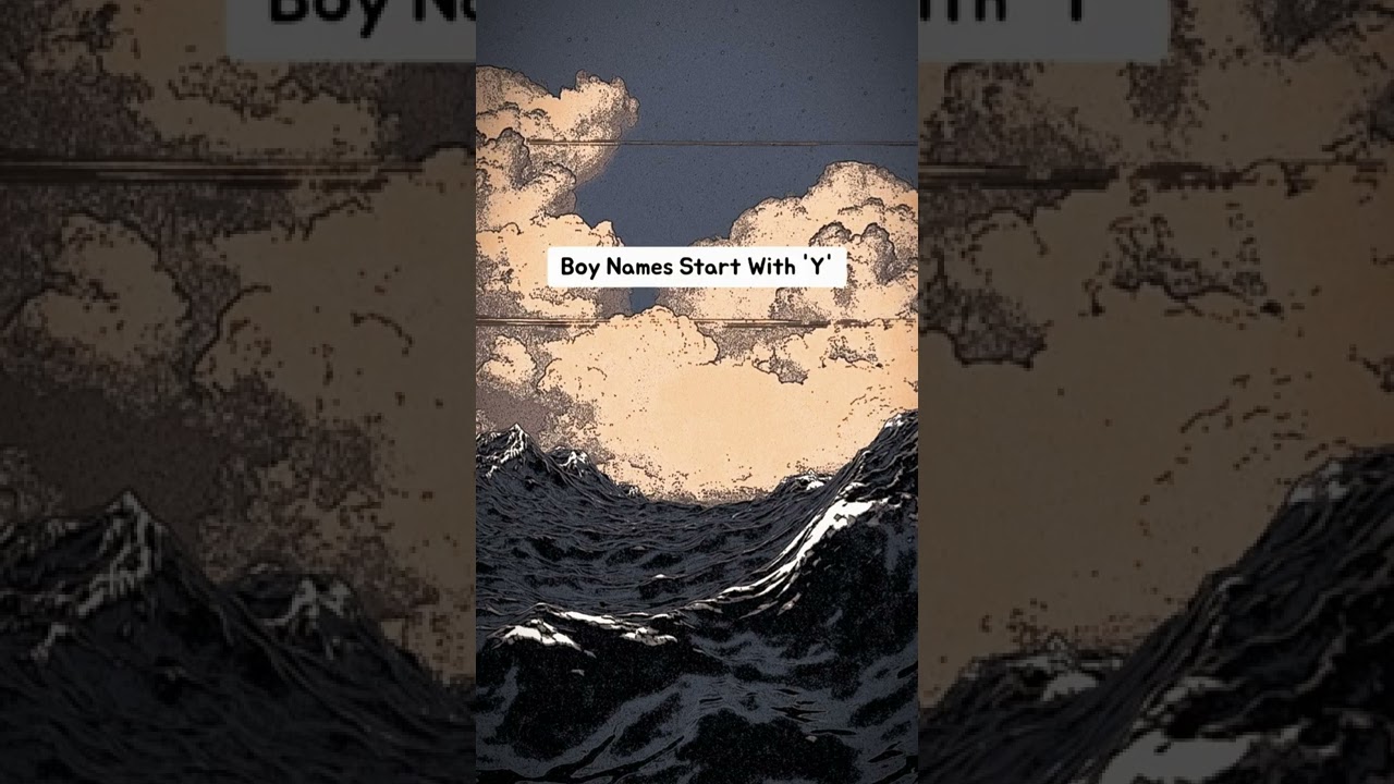 Boy Names Start With 'Y' | #shorts