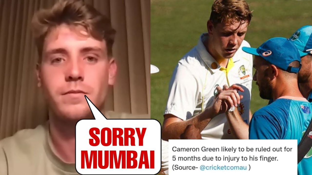 Cameron green will not able to play IPL and mumbai indian 17.5 crore is waste