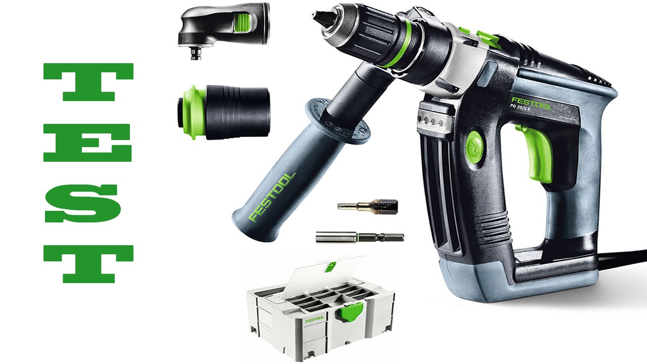 Festool QUADRILL PD 20/4 E  WOOD&STONE TEST выставка mitex 2013