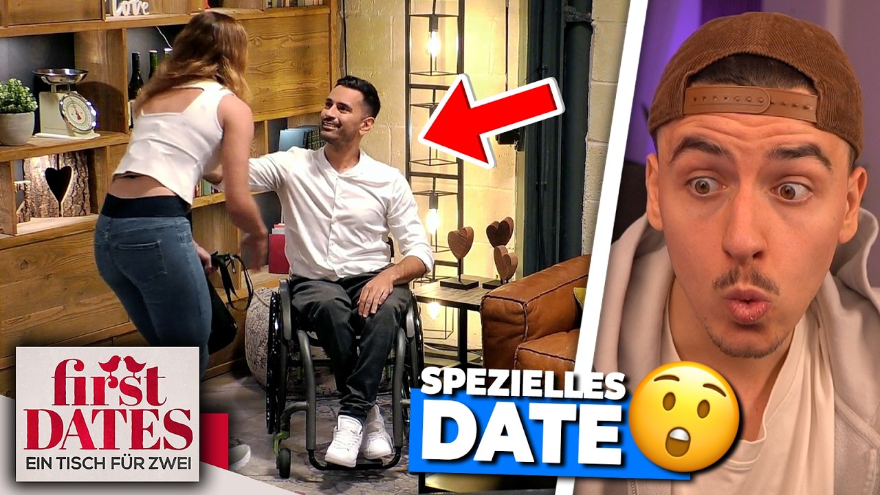 ER SITZT IM ROLLSTUHL 😲😟 | First Dates