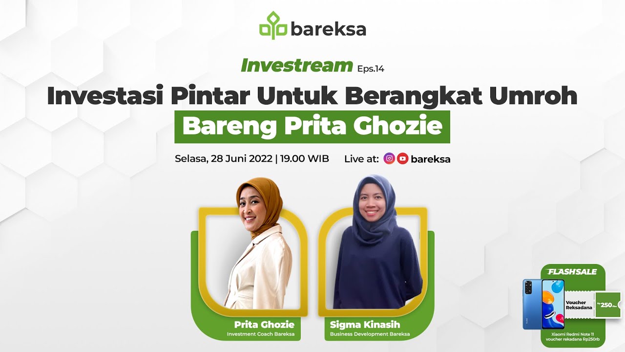 InveStream Eps 14: Investasi Pintar Untuk Berangkat Umroh Bareng Prita Ghozie