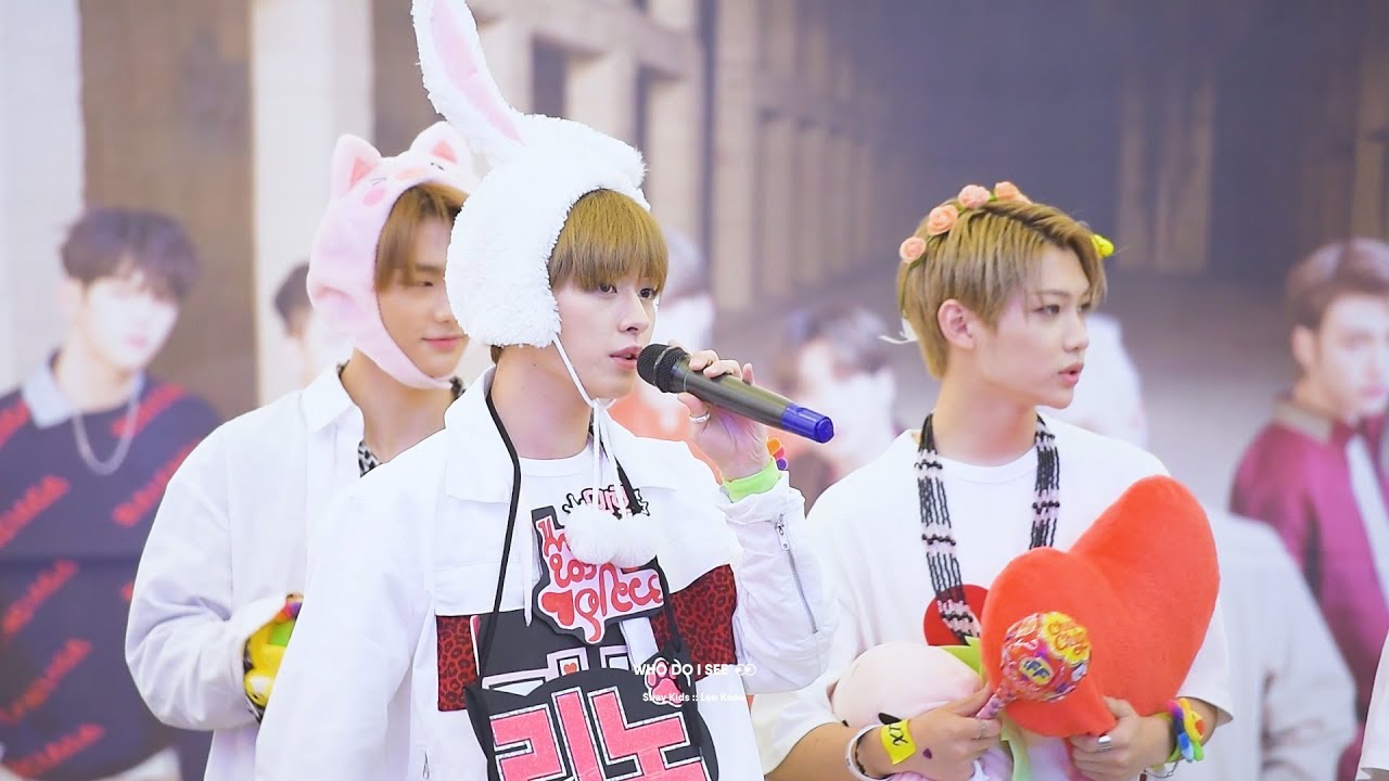 190421 스트레이 키즈 Stray Kids 고양 팬사인회 / 'MIROH' (리노 LeeKnow focus)