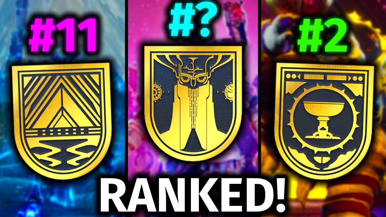 Ranking EVERY Raid Title in Destiny 2!!