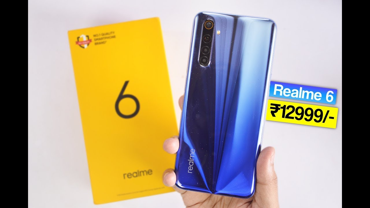 Realme 6 Unboxing & Hands on Review - 90hz Display, 30W Charge & 64MP Camera Samples