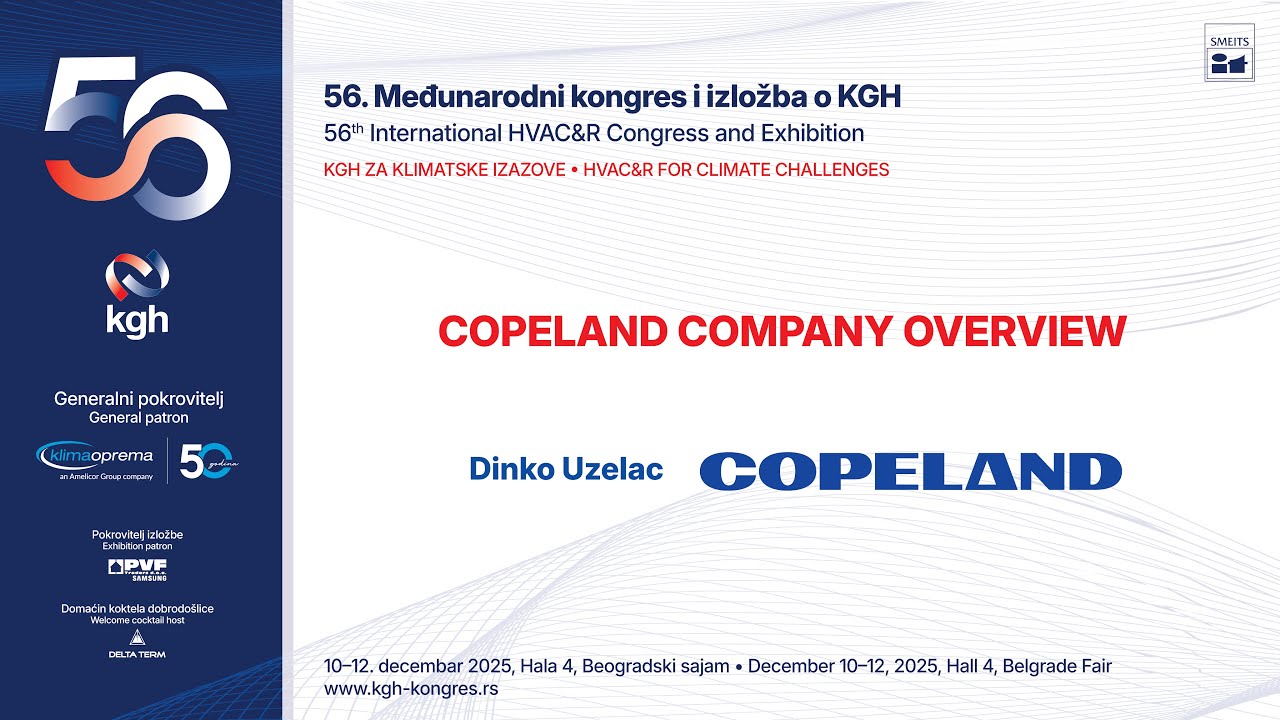 Dinko Uzelac: Copeland company overview